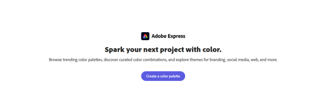 Aperçu de Adobe Color