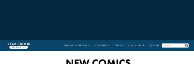 Aperçu de Comic Book Roundup