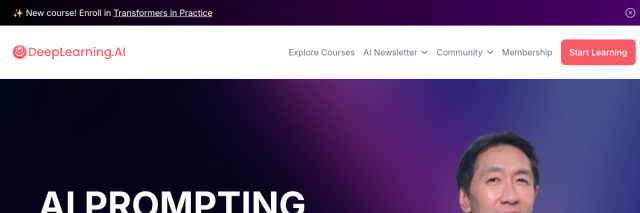 Aperçu de DeepLearning.AI