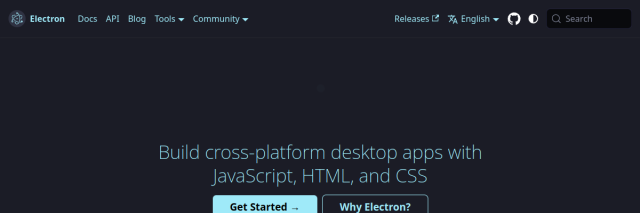 Aperçu de Electron