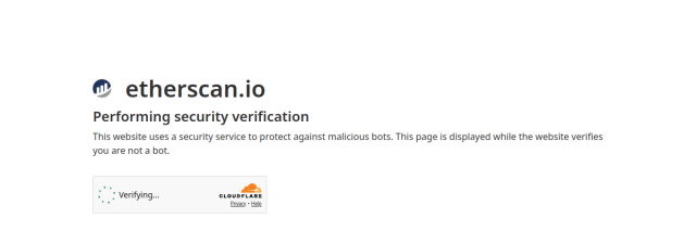Aperçu de Etherscan
