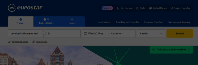 Aperçu de Eurostar