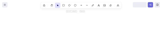 Aperçu de Excalidraw