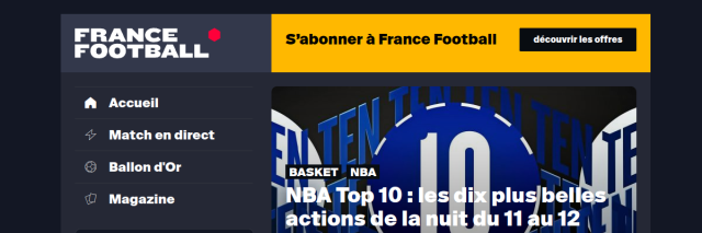 Aperçu de France Football