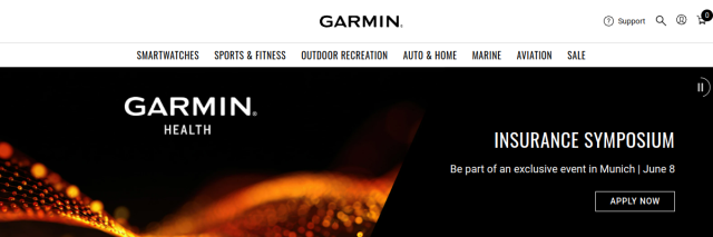 Aperçu de Garmin Health