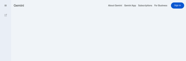 Aperçu de Google Gemini