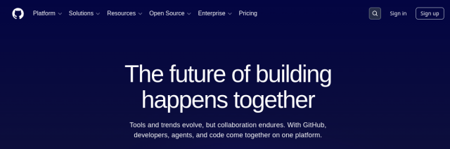 Aperçu de GitHub