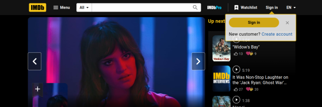 Aperçu de IMDb