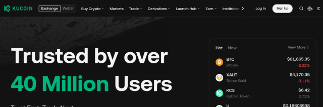 Aperçu de KuCoin