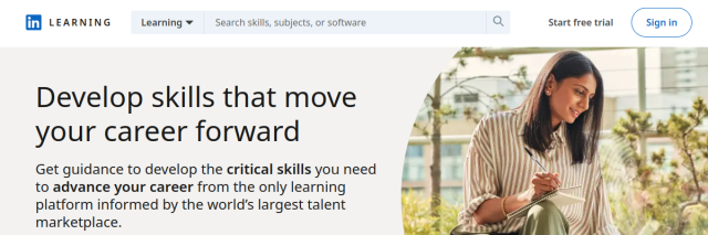 Aperçu de LinkedIn Learning