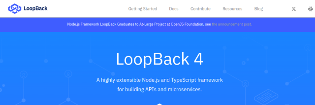 Aperçu de LoopBack
