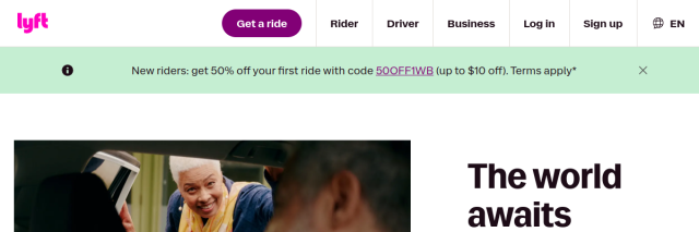 Aperçu de Lyft