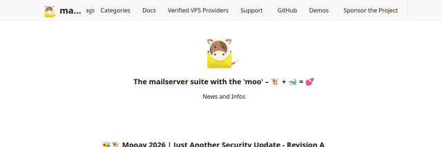 Aperçu de Mailcow