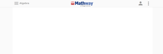 Aperçu de Mathway