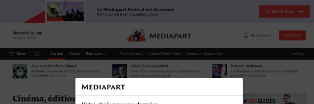 Aperçu de Mediapart