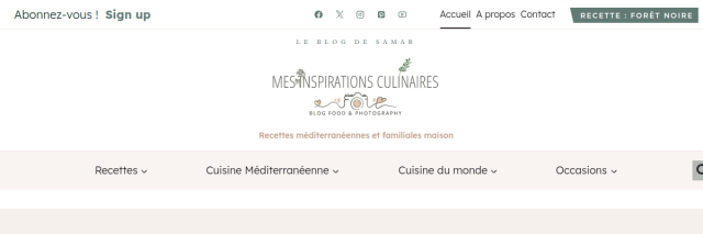 Aperçu de Mes Inspirations Culinaires
