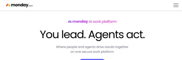 Aperçu de Monday.com
