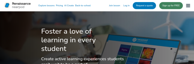 Aperçu de Nearpod
