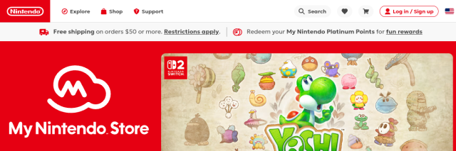 Aperçu de Nintendo eShop