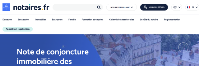 Aperçu de Notaires de France