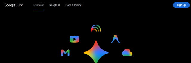 Aperçu de Google One