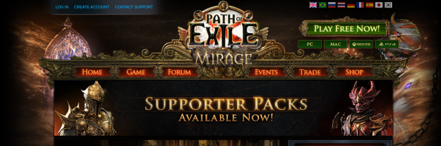 Aperçu de Path of Exile