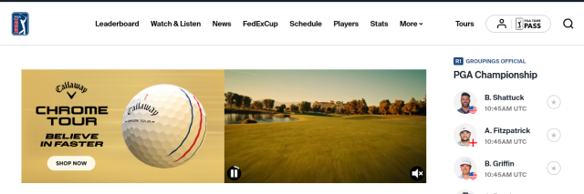 Aperçu de PGA Tour