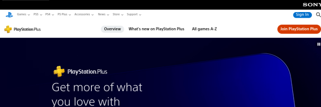 Aperçu de PlayStation Plus