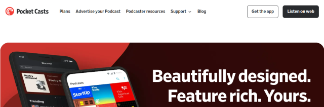 Aperçu de Pocket Casts