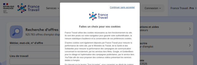 Aperçu de France Travail
