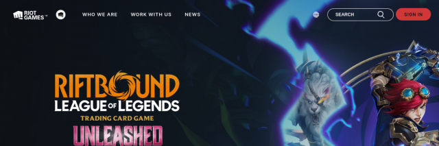 Aperçu de Riot Games