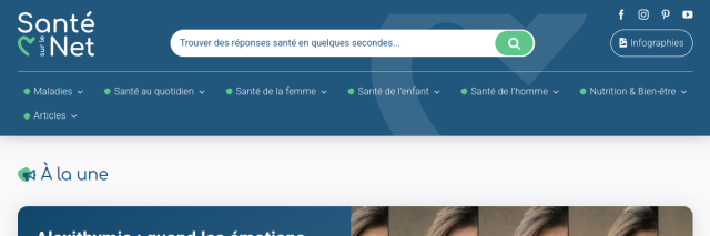 Aperçu de Santé sur le Net