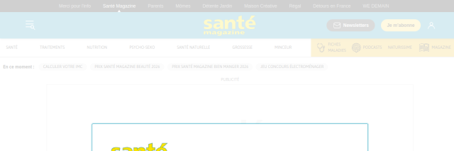 Aperçu de Santé Magazine