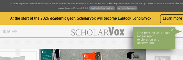 Aperçu de ScholarVox