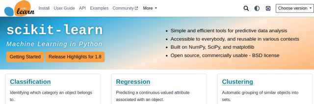 Aperçu de Scikit-learn