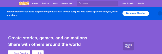 Aperçu de Scratch