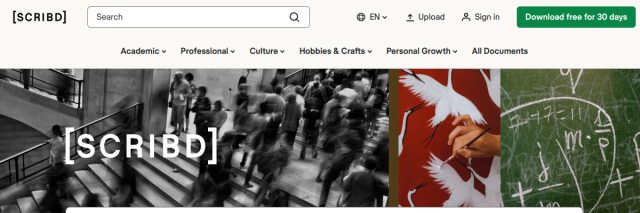 Aperçu de Scribd