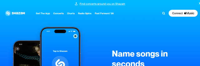 Aperçu de Shazam