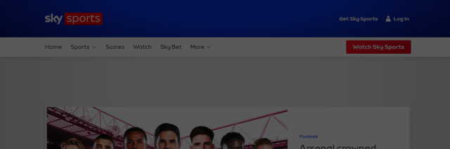 Aperçu de Sky Sports