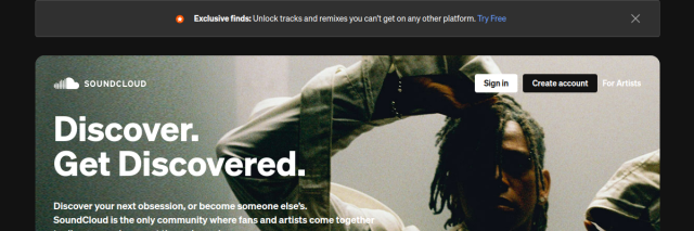 Aperçu de SoundCloud