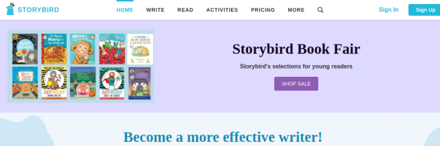 Aperçu de Storybird