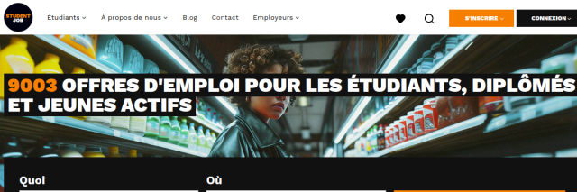 Aperçu de StudentJob