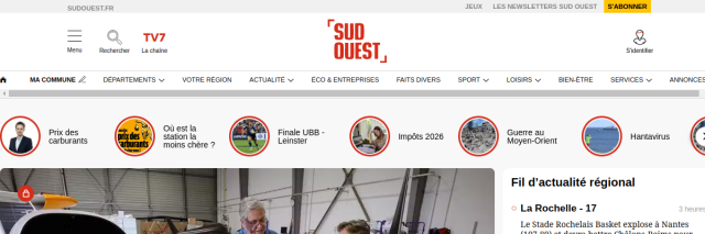 Aperçu de Sud Ouest