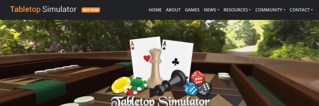 Aperçu de Tabletop Simulator