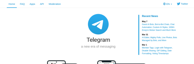 Aperçu de Telegram