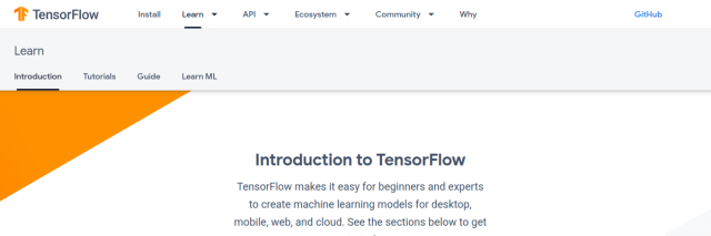 Aperçu de TensorFlow Learn