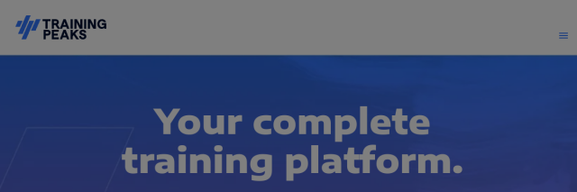 Aperçu de TrainingPeaks