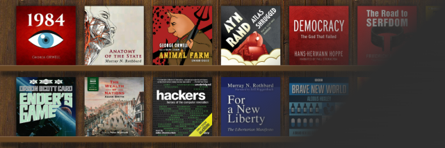 Aperçu de Audiobookshelf