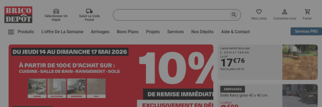 Aperçu de Brico Dépôt