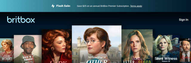 Aperçu de BritBox